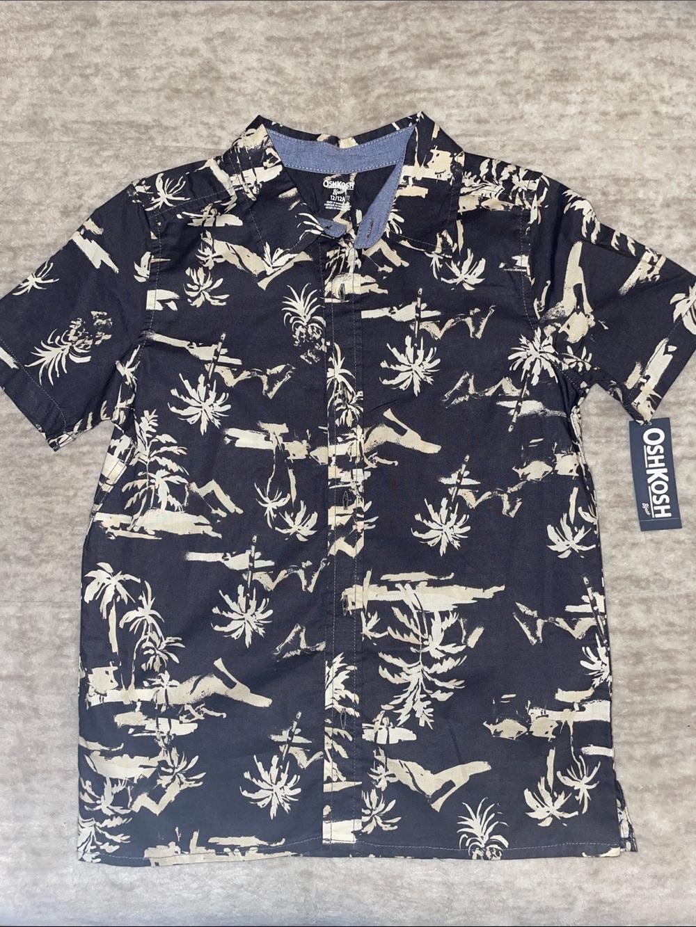 OshKosh B'gosh Tropical Short-Sleeve Button-Down Shirt